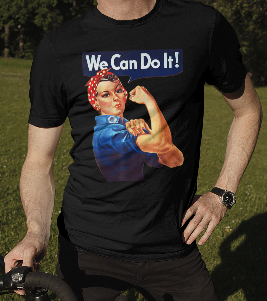 We Can Do It Rosie The Riveter Feminist T-Shirt