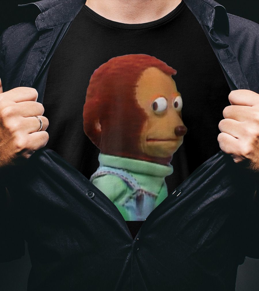 Solo Awkward Look Monkey Puppet Meme Expression T-Shirt