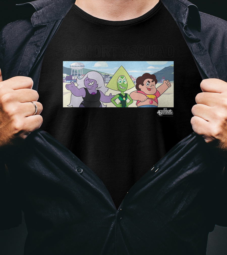 ShortySquad Steven Universe Characters Scene T-Shirt