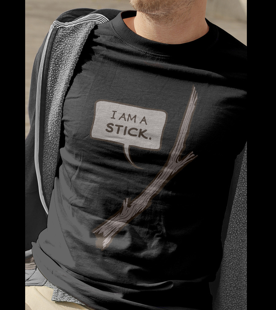 Stormlight Archive I Am A Stick Speech Bubble Branch T-Shirt