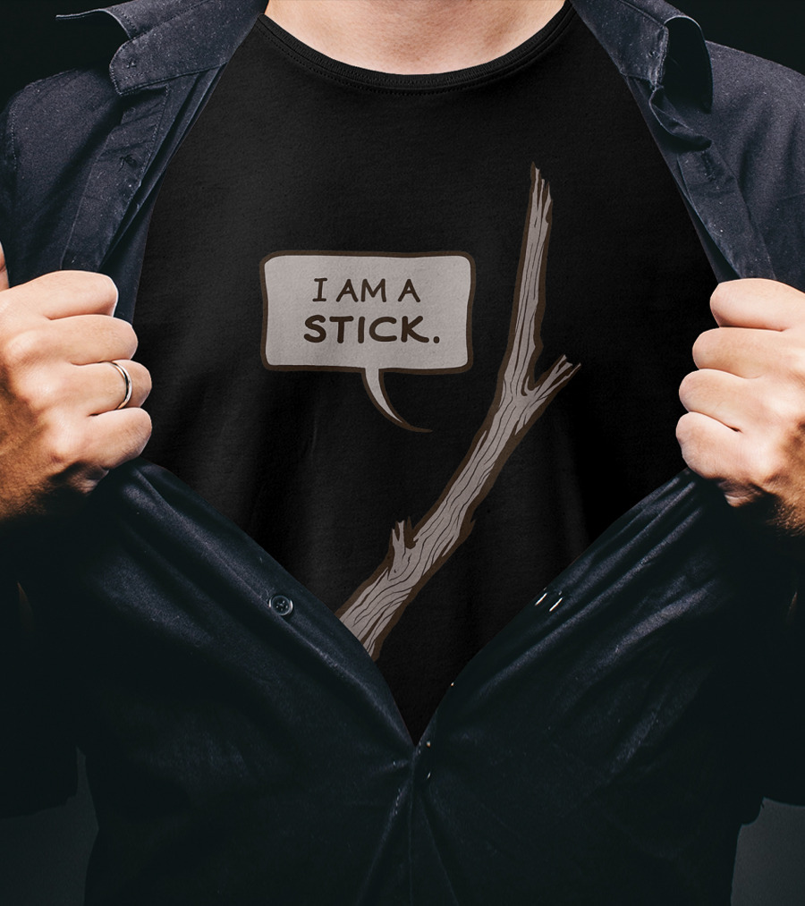 Stormlight Archive I Am A Stick Speech Bubble Branch T-Shirt