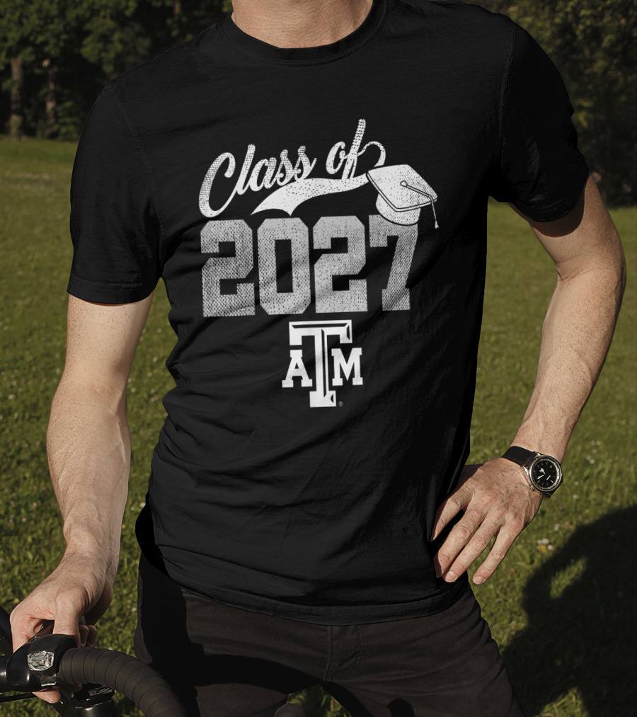 Texas A&M Aggies Class Of 2027 Graduation Team Spirit T-Shirt