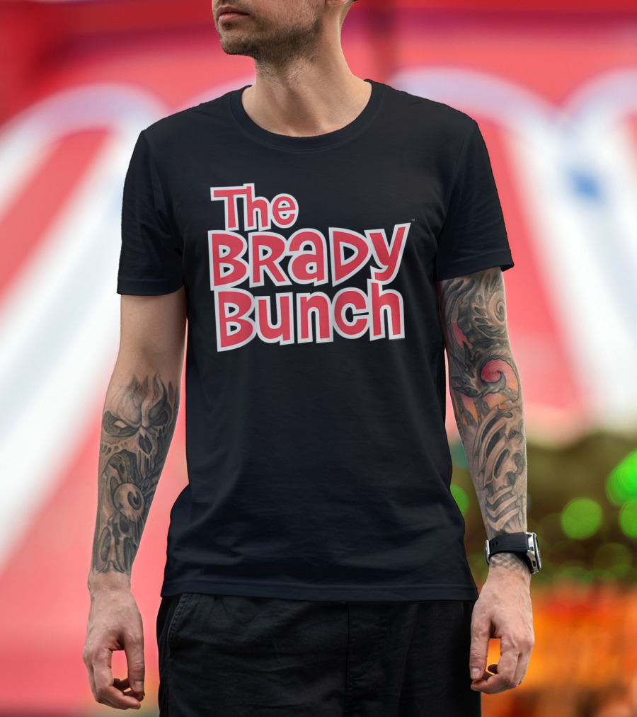 The Brady Bunch Classic Logo Retro TV Series T-Shirt