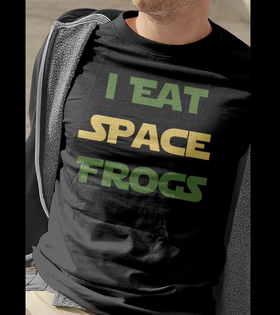 The Child Galaxy I Eat Space Frogs Epic Baby T-Shirt