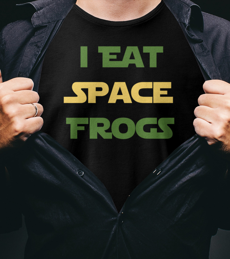 The Child Galaxy I Eat Space Frogs Epic Baby T-Shirt