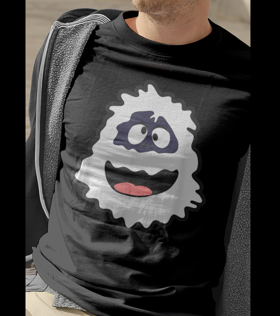 Abominable Snowman Bumble Face Funny Fun T-Shirt