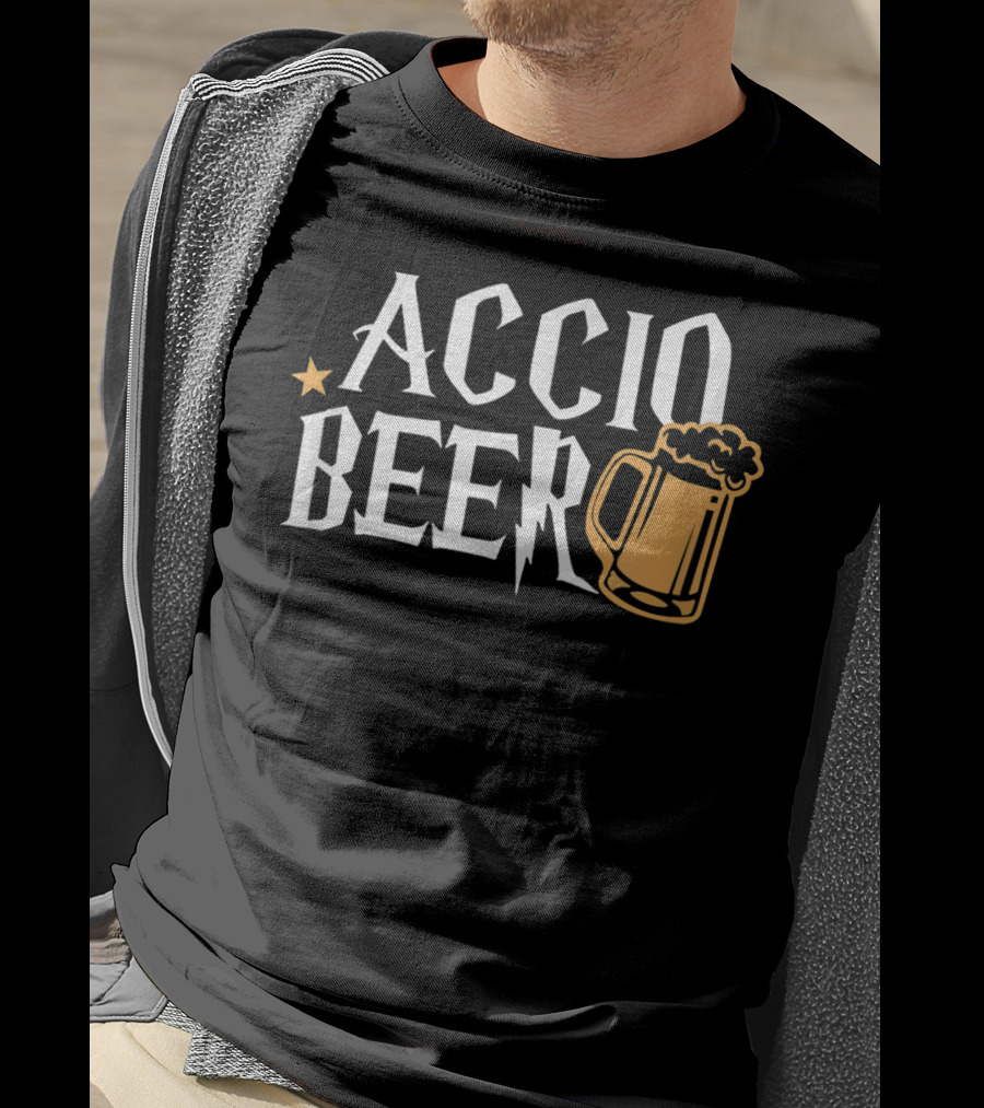 Accio Beer Potter Magic Spell Drink Mug T-Shirt