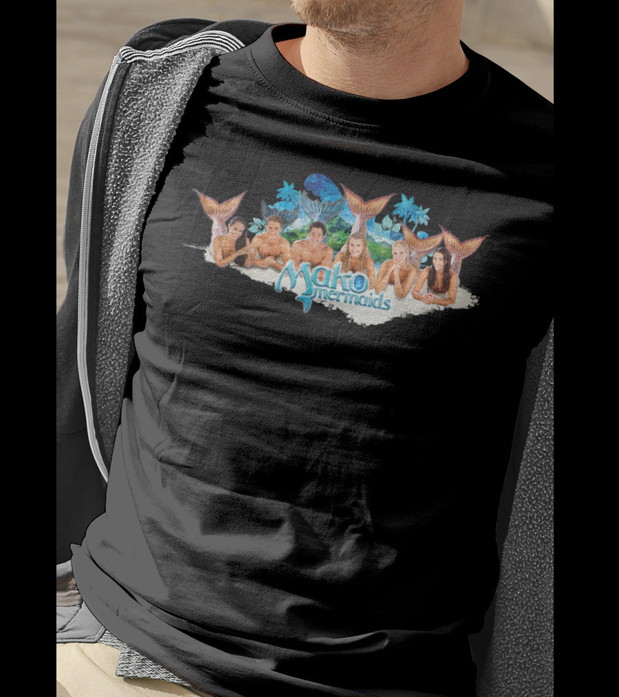 Mako Mermaids Second Season All Mermaids And Merman T-Shirt