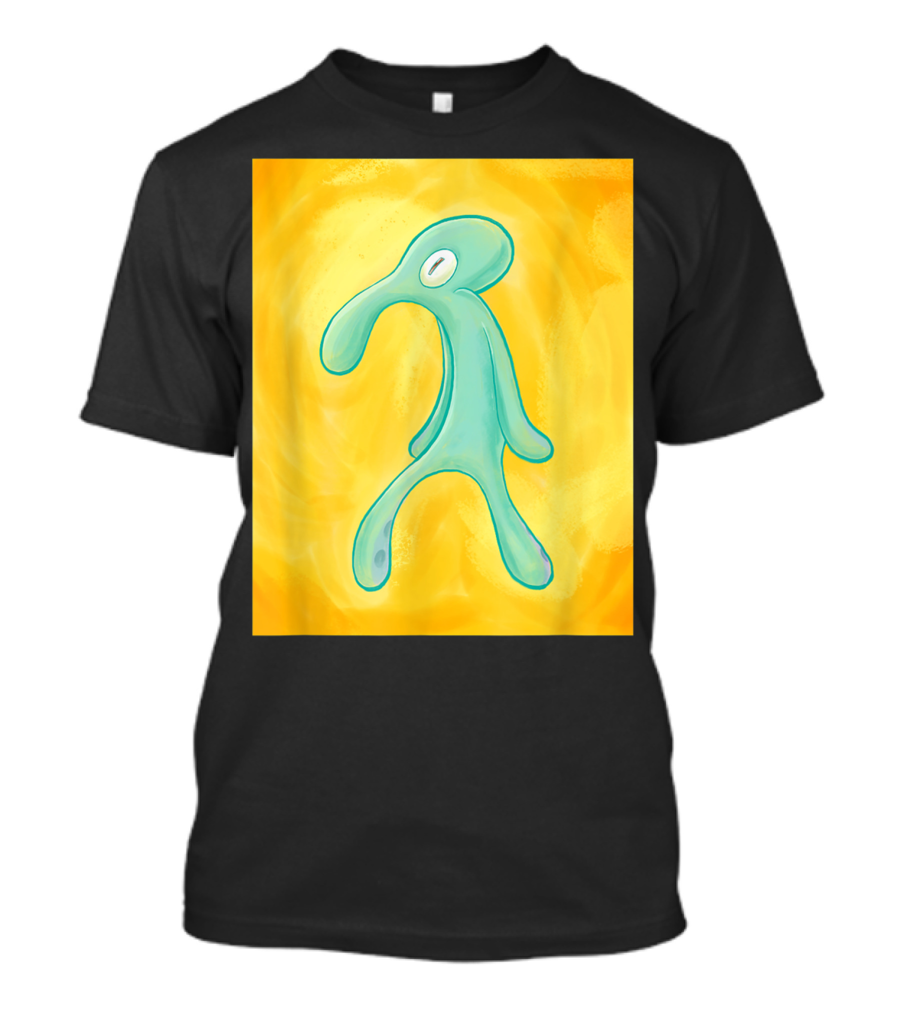 Bold And Brash Squidward Jellyfish Fields Aesthetic T-Shirt