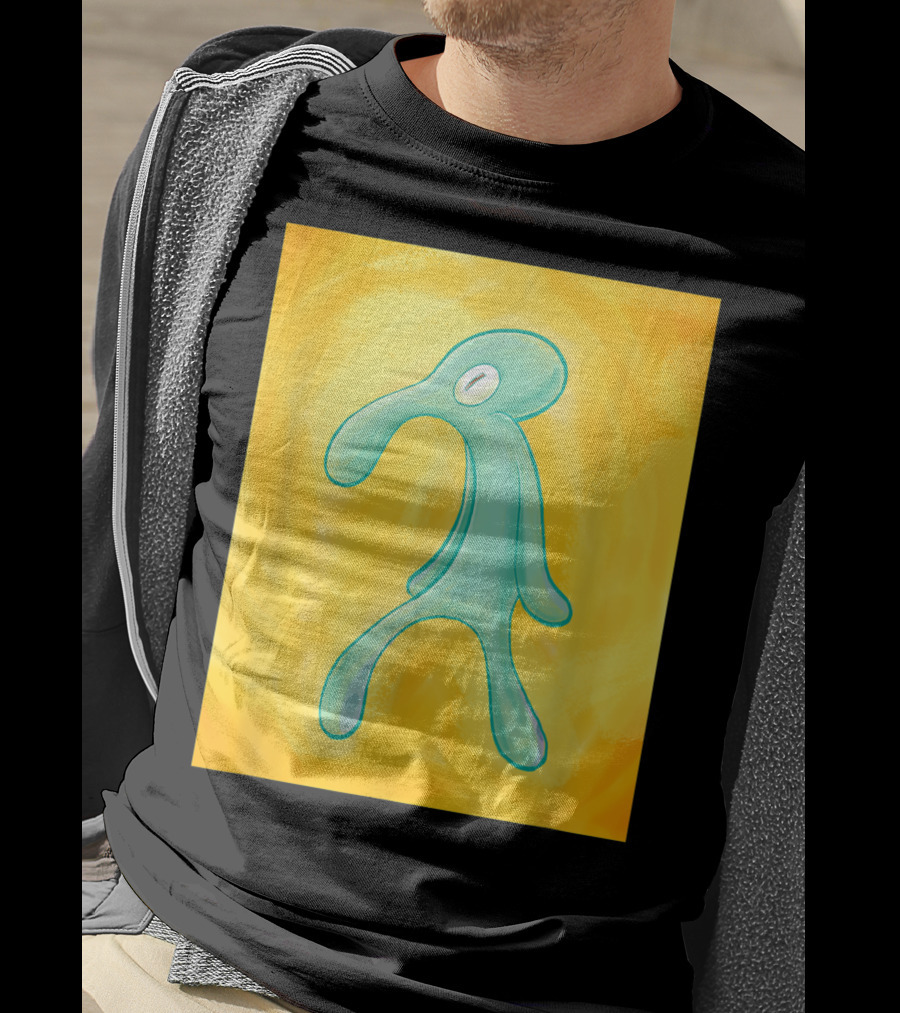 Bold And Brash Squidward Jellyfish Fields Aesthetic T-Shirt