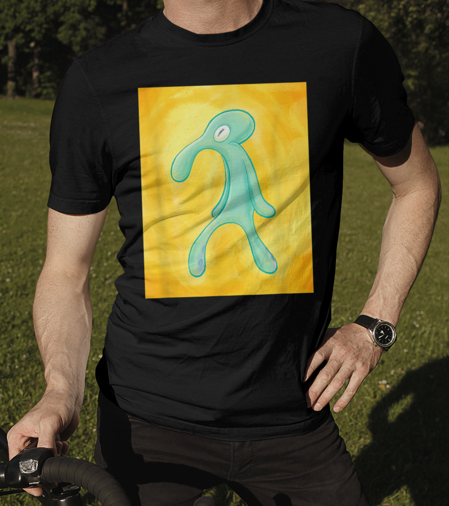 Bold And Brash Squidward Jellyfish Fields Aesthetic T-Shirt