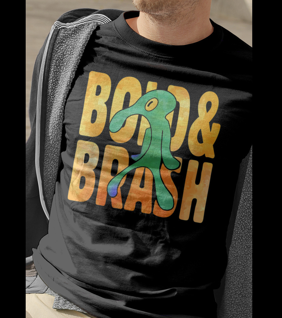 Bold Brash Squidward Painting Meme T-Shirt