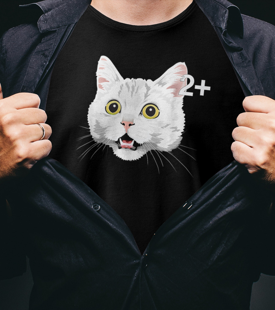 Cat Cation Cute Funny Science 2+ T-Shirt