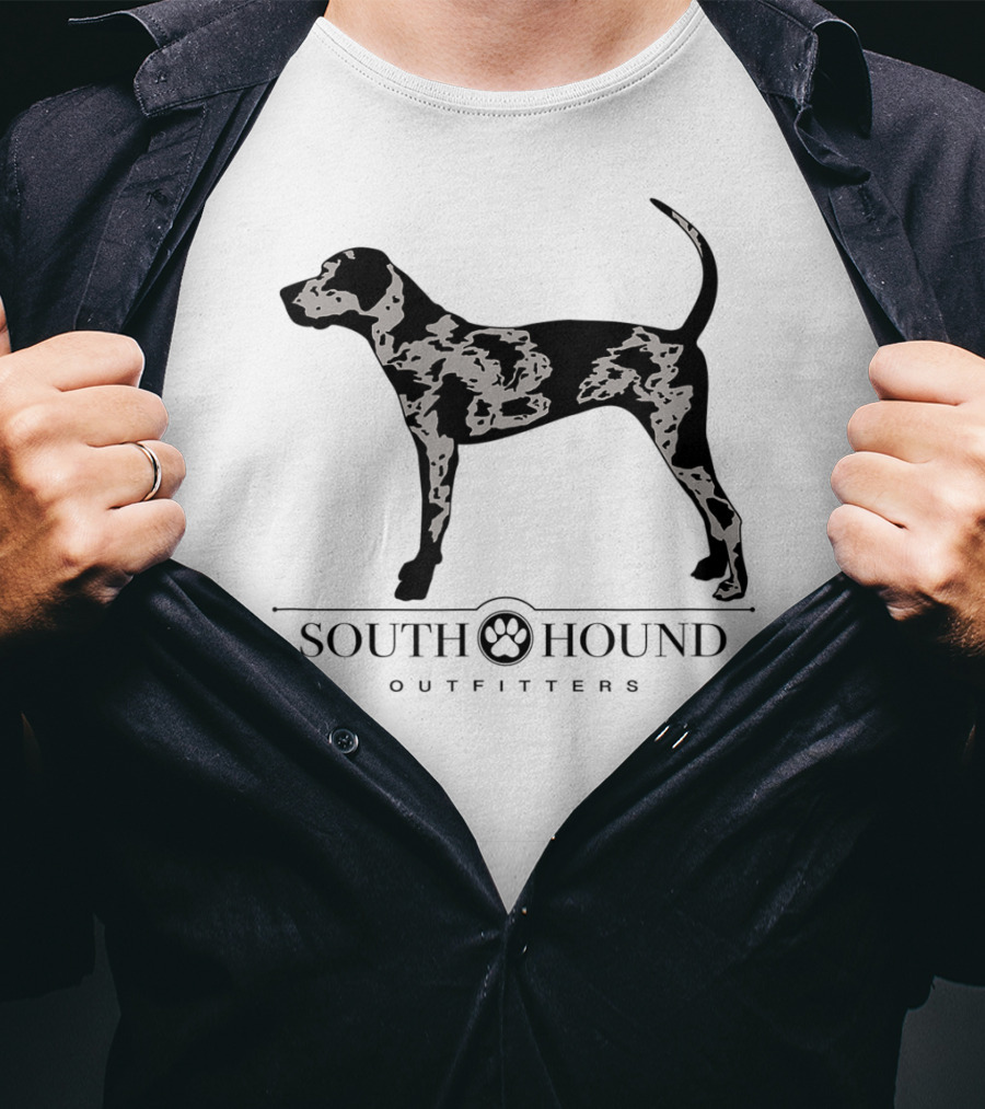 Catahoula Leopard Dog South Hound Outfitters T-Shirt