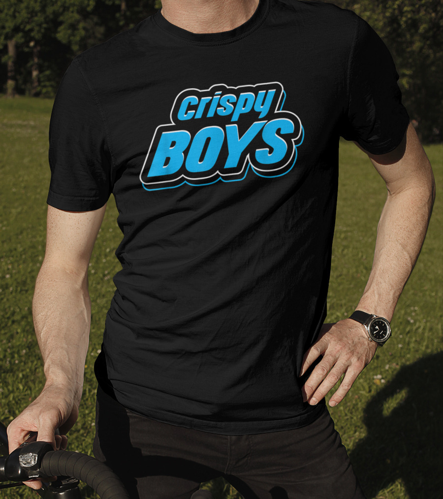 Crispy Boys Middle Class Funny Drinking T-Shirt