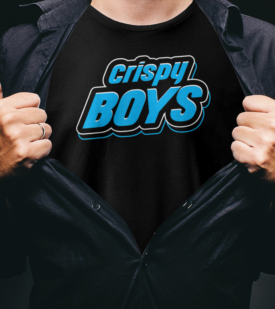 Crispy Boys Middle Class Funny Drinking T-Shirt