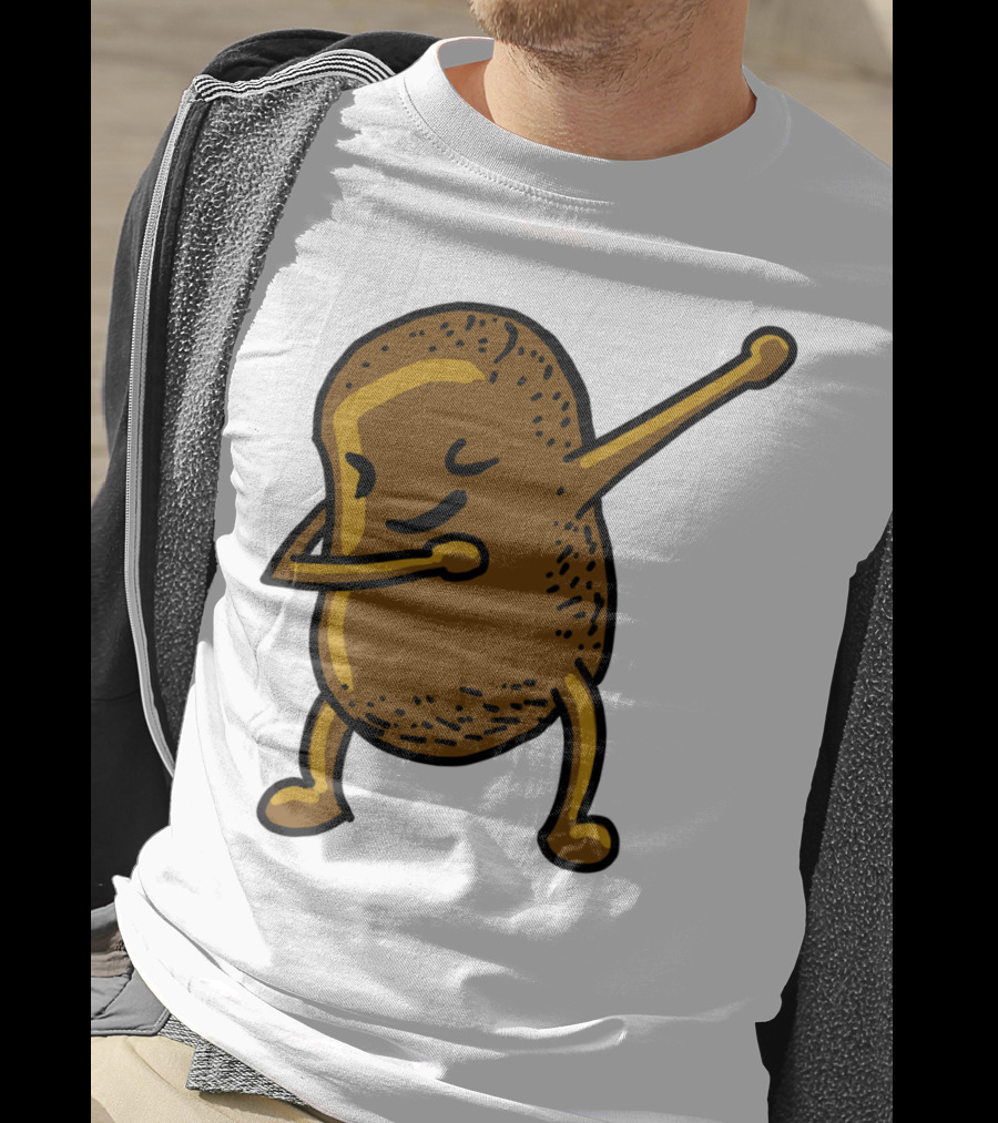 Dabbing Potato Funny Dab Dance Root Vegetable T-Shirt