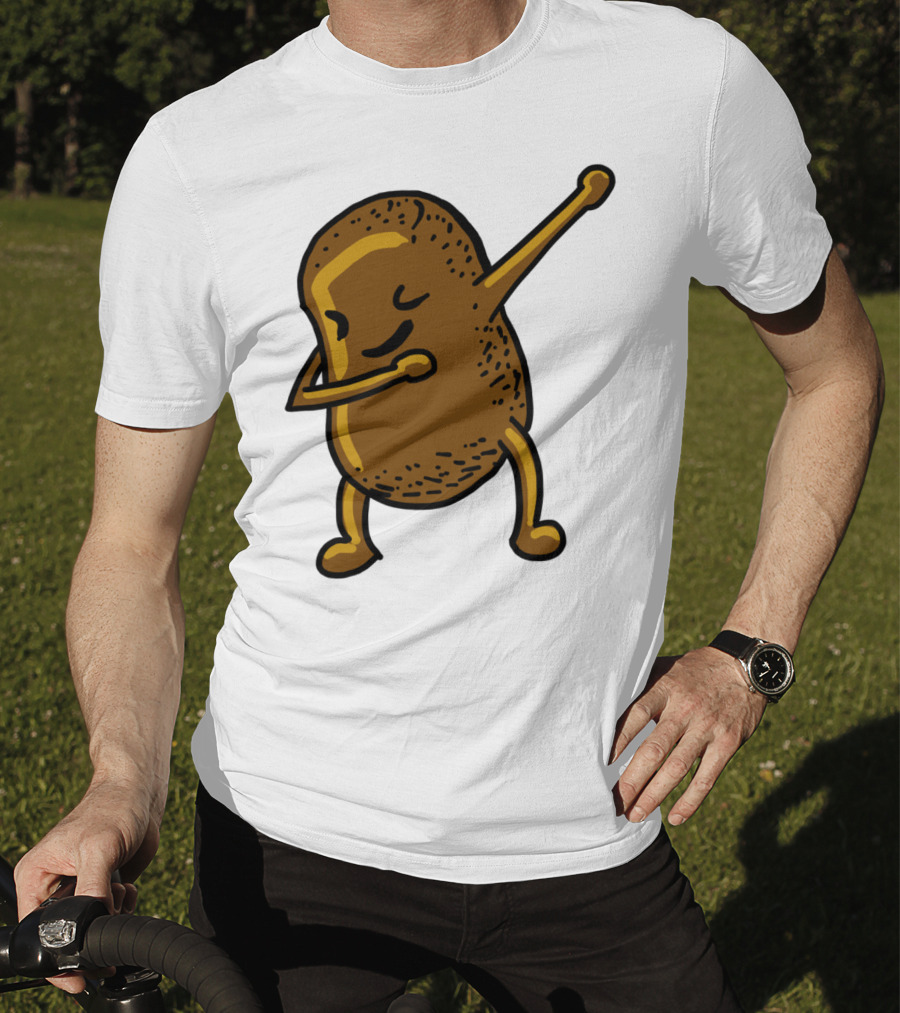 Dabbing Potato Funny Dab Dance Root Vegetable T-Shirt
