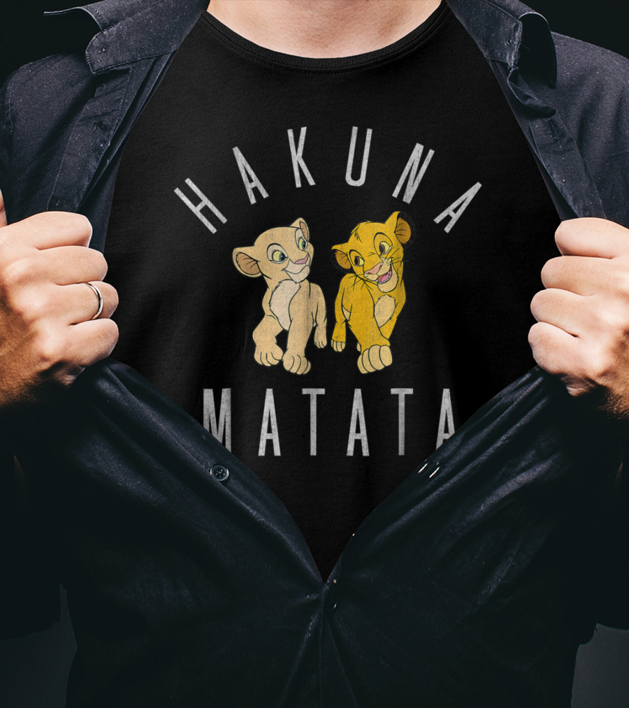 Hakuna Matata Disney Lion King Simba Nala T-Shirt