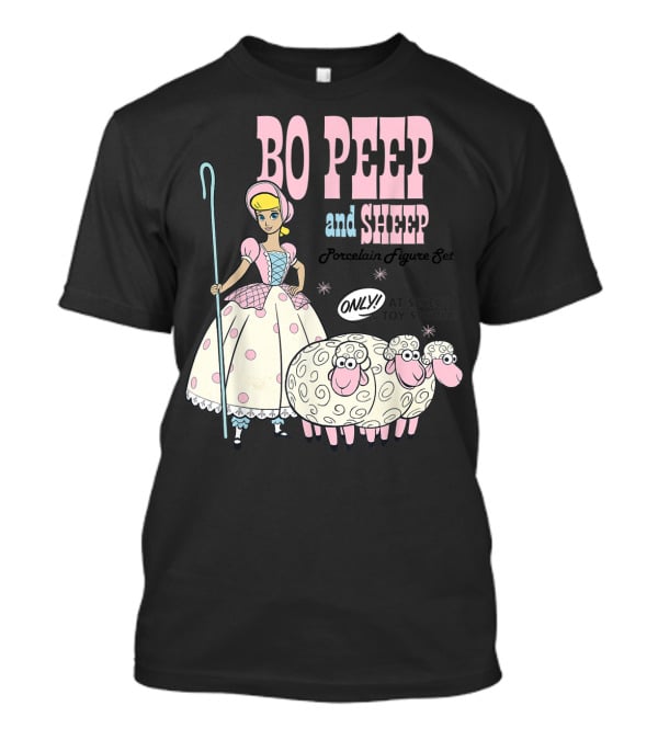 Bo Peep And Sheep Porcelain Figure Set Only Toy Story 4 T-Shirt