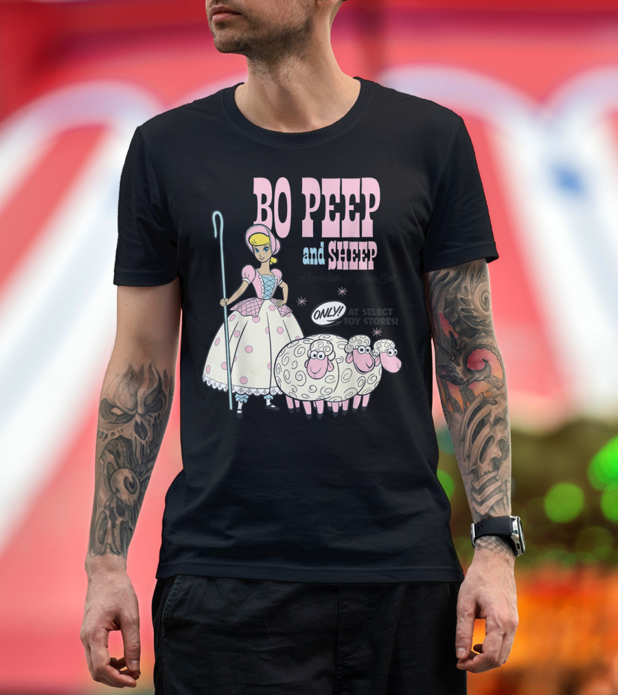 Bo Peep and Sheep Porcelain Figure Set Only Toy Story 4 T-Shirt