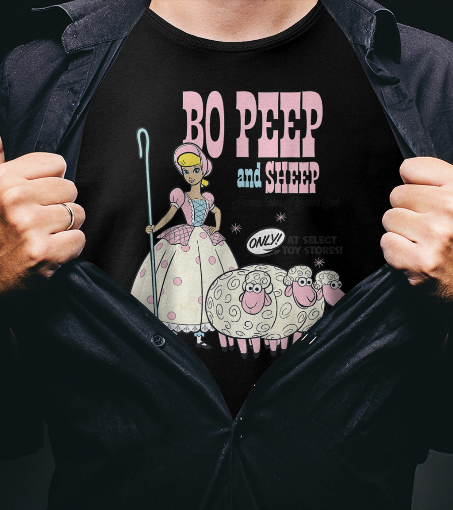 Bo Peep And Sheep Porcelain Figure Set Only Toy Story 4 T-Shirt
