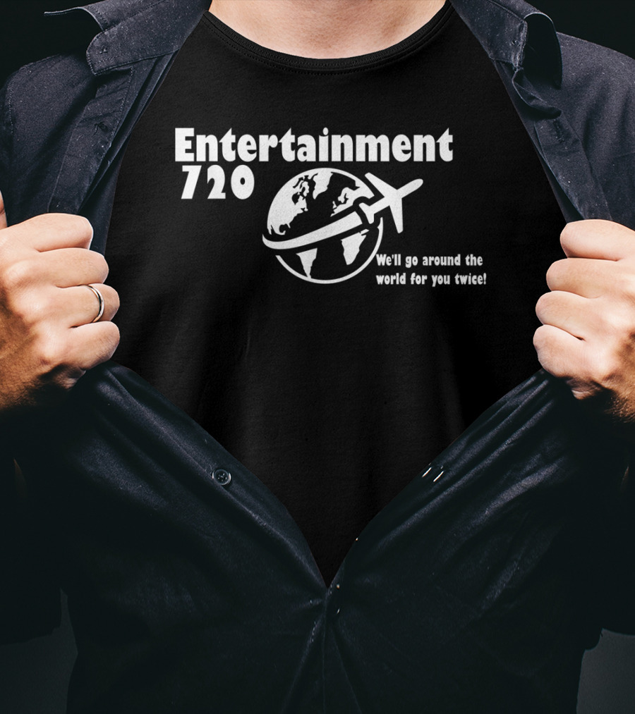 Entertainment 720 Parks And Rec We'll Go Around The World For You Twice T-Shirt