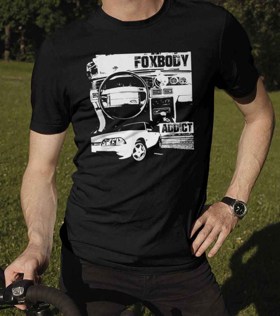 Foxbody Addict Mustang Dashboard T-Shirt