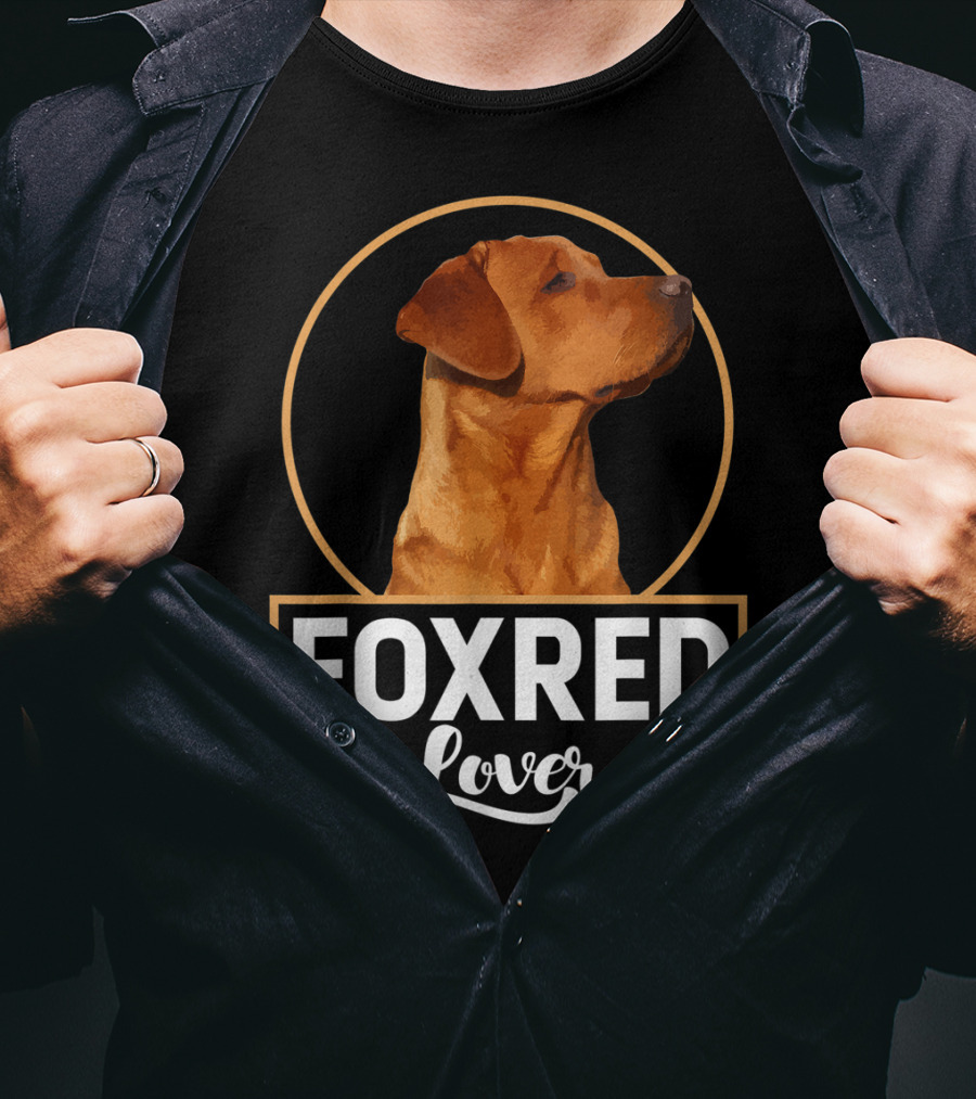 Foxred Labrador Lover Redfox Labrador Foxred Lover T-Shirt