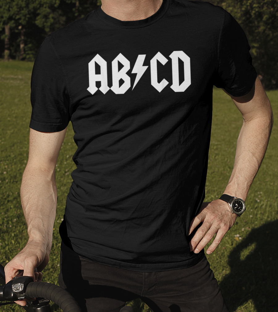 ABCD Boys Girls Teachers Rock Back T-Shirt