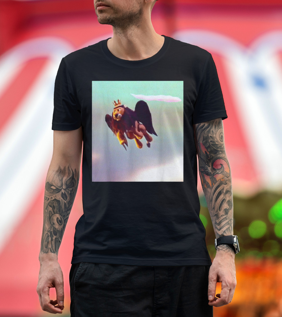 King Moonracer Christmas Special Lion Island Flying Monarch T-Shirt