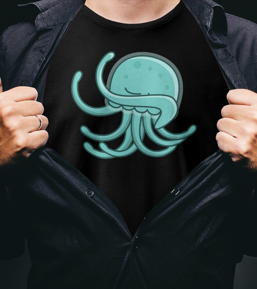 Playful Dabbing Jellyfish With Jellies Movement T-Shirt