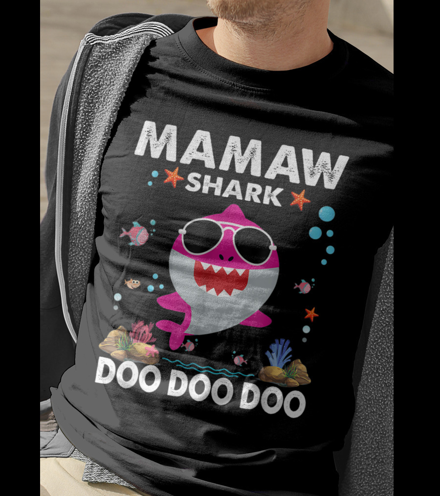 Mamaw Shark Doo Doo Doo T-Shirt