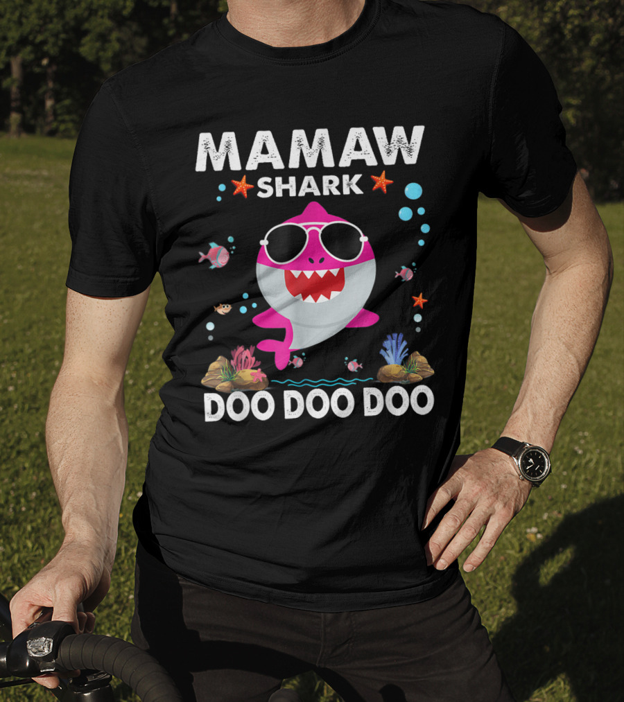 Mamaw Shark Doo Doo Doo T-Shirt