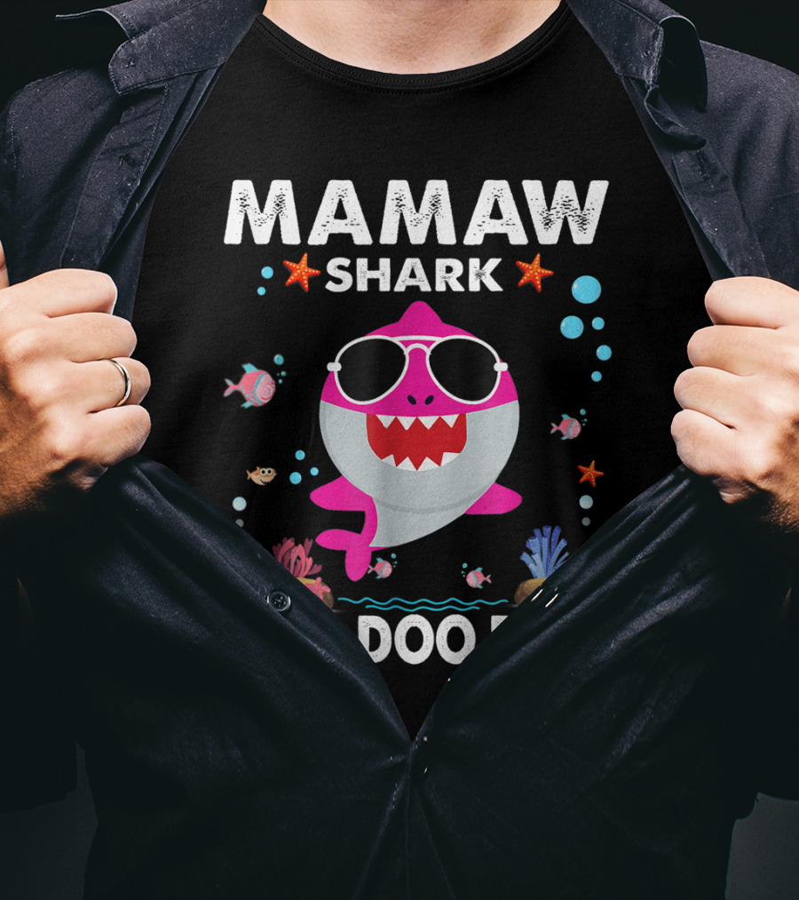 Mamaw Shark Doo Doo Doo T-Shirt