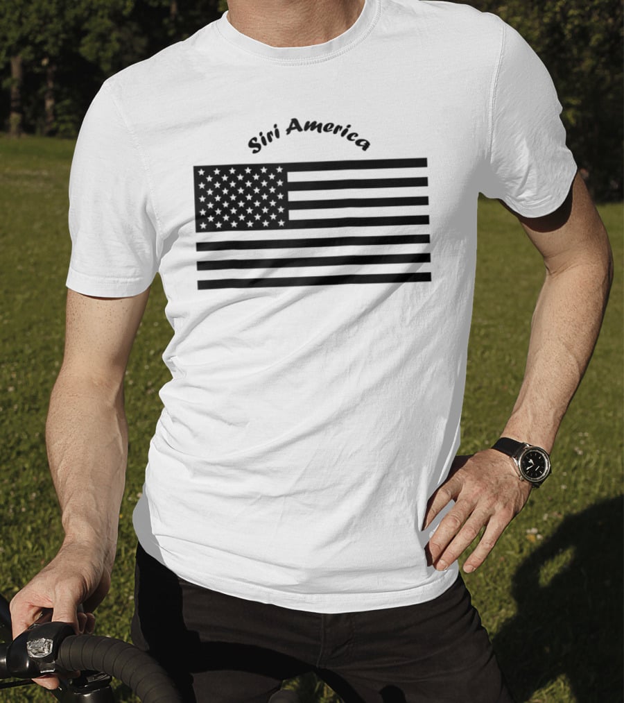 Siri America American Flag T-Shirt