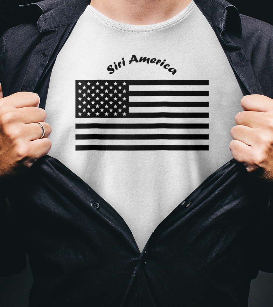 Siri America American Flag T-Shirt