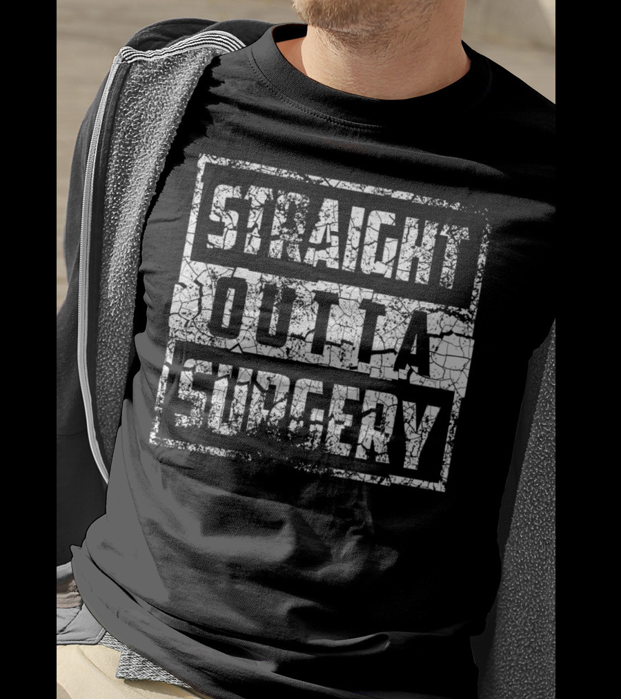 Straight Outta Surgery Cool Best Doctors DR Recovery T-Shirt