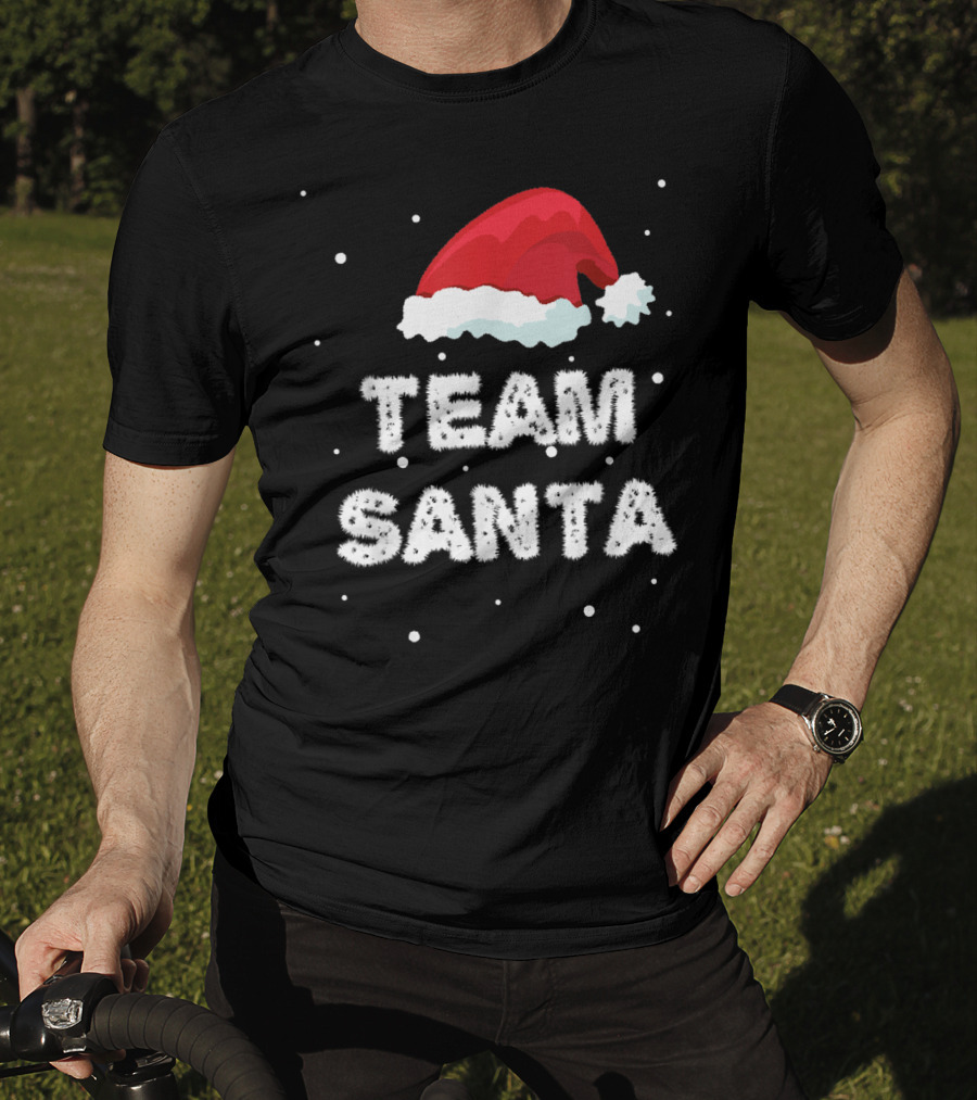 Team Santa Xmas Hat For Family Christmas T-Shirt