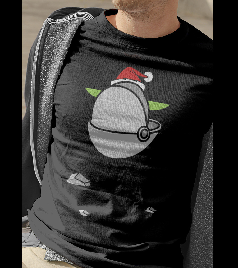 The Child Baby Cute Little Star Santa Hat T-Shirt