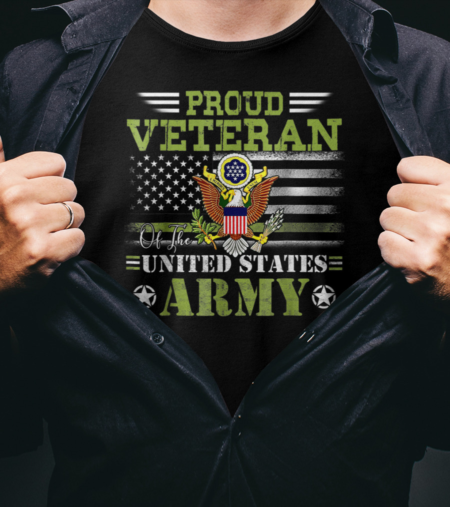 Proud Veteran Of The United States Army T-Shirt