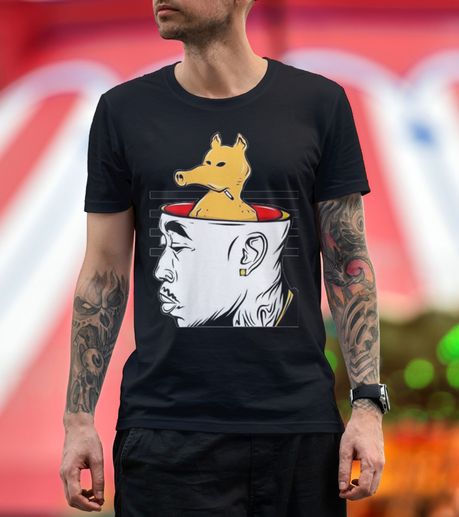 Bandana Madlib Gibbs Quas Madvillainy Iconic Hip-Hop Fusion T-Shirt