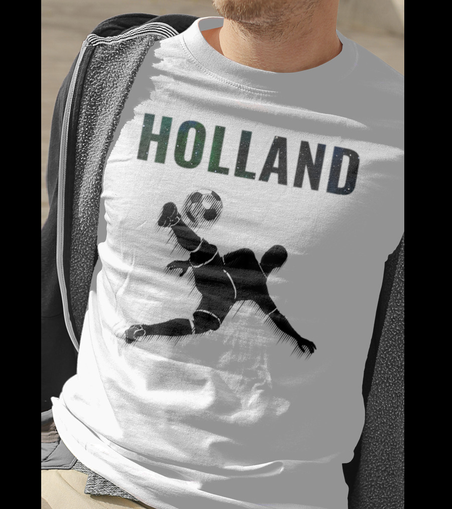 Holland Soccer Bicycle Kick Netherlands Oranje T-Shirt