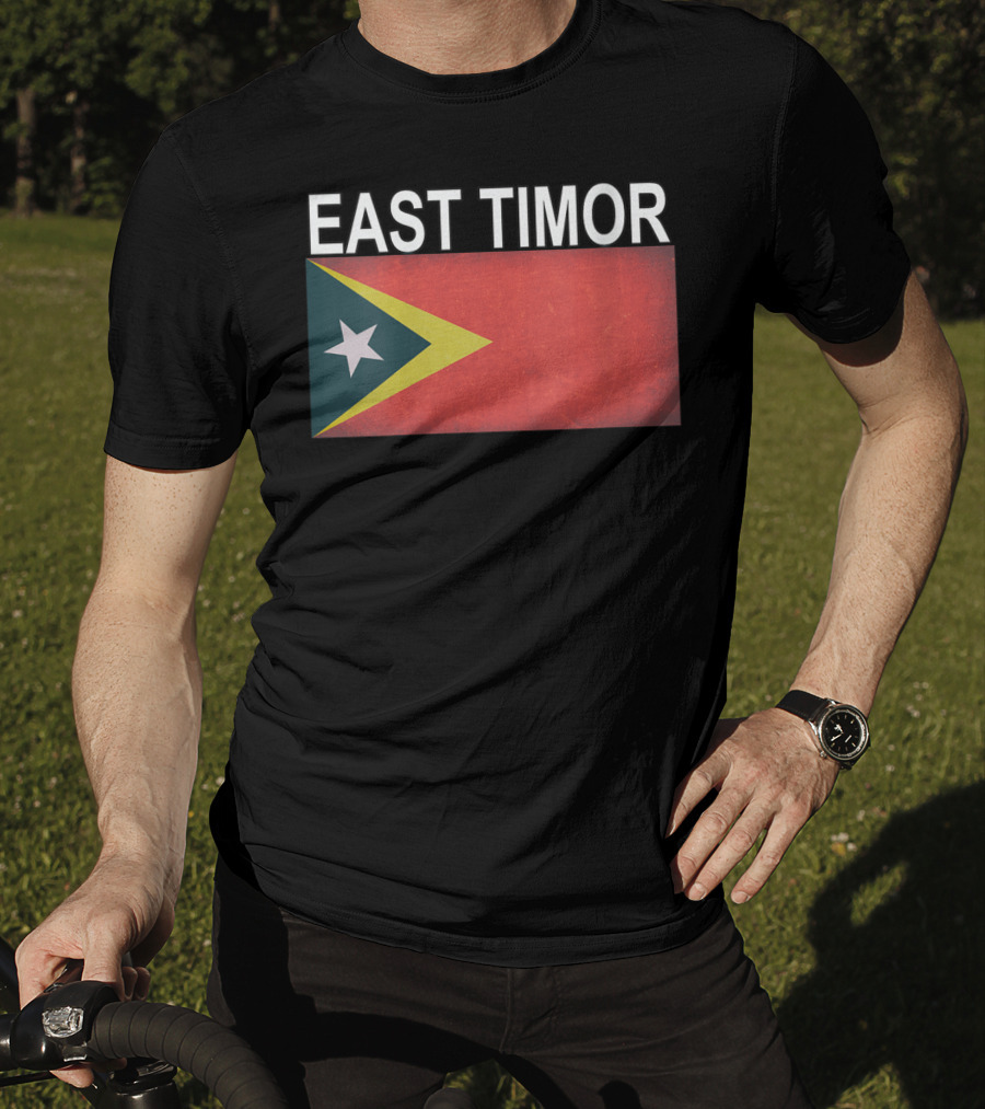 EAST TIMOR Timoreseeffect National Flag T-Shirt