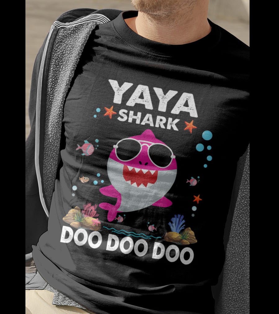 Yaya Shark Doo Doo Doo T-Shirt