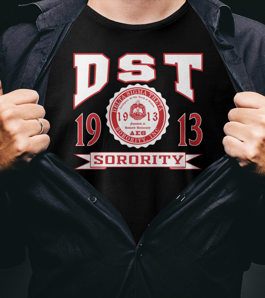DST 1913 Delta Sigma Theta Sorority Founded At Howard University T-Shirt