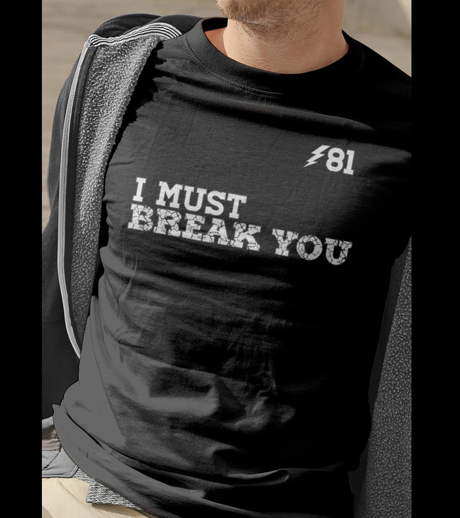 Tampa Bay Hockey I Must Break You 81 T-Shirt