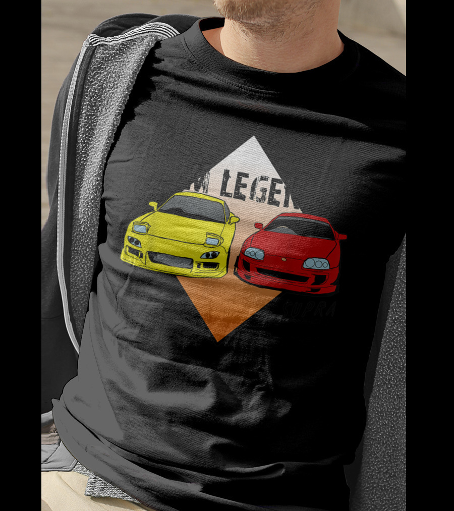 JDM Legends RX7 Supra Turbo Classic Cars T-Shirt