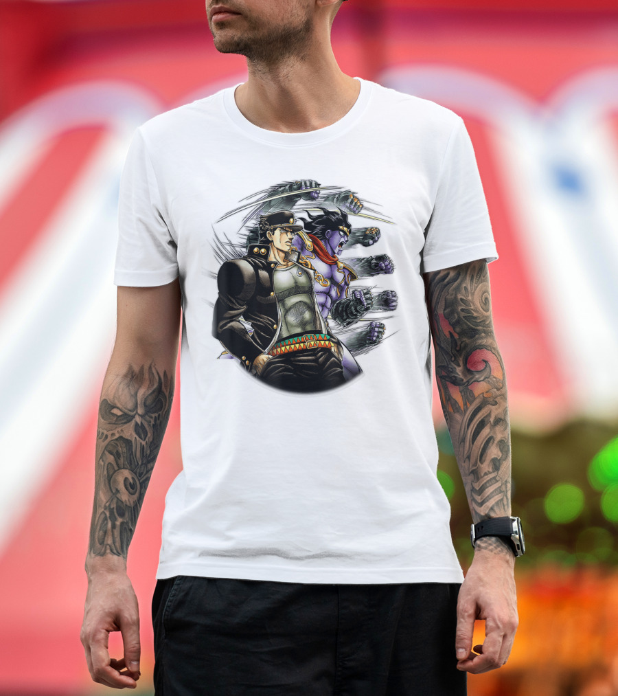 Jojos's Bizarre Adventures Classic Iconic Duo T-Shirt
