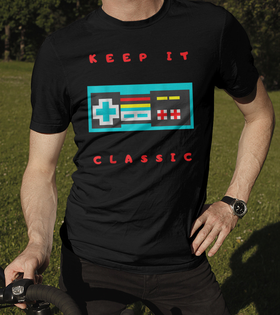 KEEP IT CLASSIC Retro Controller T-Shirt